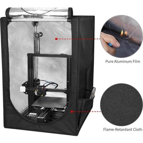3D Printer Cover Soundproof Dust-proof Enclosure For Ender 3 /Ender 3 Pro/ Ender 3S /CR-100 /ender 2/ CP-01/ CR 20/CR 20 Pr