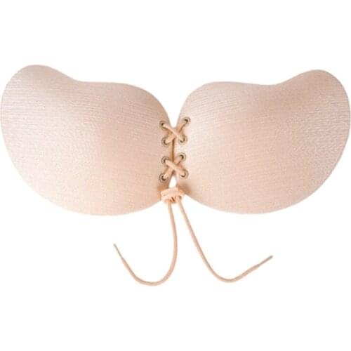 New Mango Cup Bra Sticker Drawstring Gathering Invisible Bra Wedding Invisible Underwear Wholesale