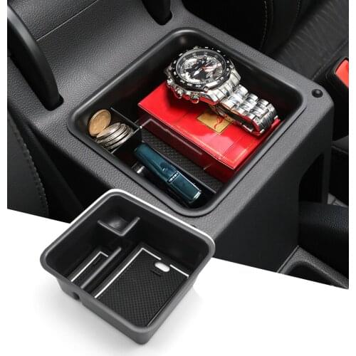 RUIYA Car Armrest Box Storage For T-Cross SUV 2018 2019 2020 Central Control Container Auto Interior Organizer Accessories