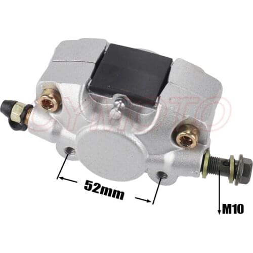 Brake Caliper System Pad Rear Hydraulic Brake Caliper Pump Fit for 150cc 250cc Bull Quad Dirt Bike ATV