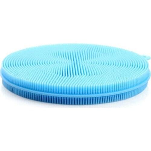 Magic Dish Washing Brush Clean Brush Multifunction Silicone Scouring Pad Pot Pan Wash Brushes Kitchen Clean Washing Tool