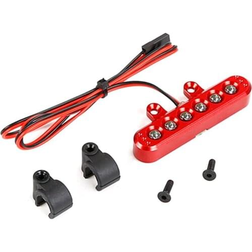 For Baja CNC LED Taillight Light Rear Lamp for 1/5 HPI ROVAN KM Baja 5B Rc Car Upgrade Parts