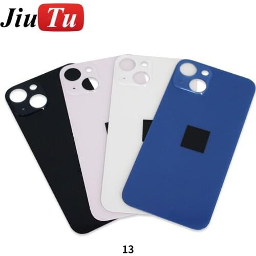 Auto Jiutu Big Hole Back Glass Replacement For iPhone XR 8G 11Promax 12Pro 12Mini Battery Cover