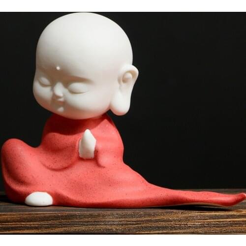 Western three holy young monk ceramic home living room home decorations crafts ornaments miniature figurines