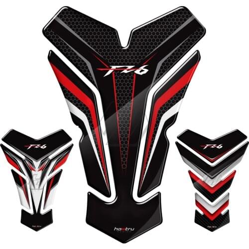 3D Motorcycle Tank Pad Protector Stickers Case for Yamaha FZ6 FZ6S FZ6N FZ6 Fazer Tank
