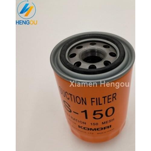 1 Piece Free Shipping Komori oil filter F-100 3Z0-2600-34I komori printing Suction Filter S-150