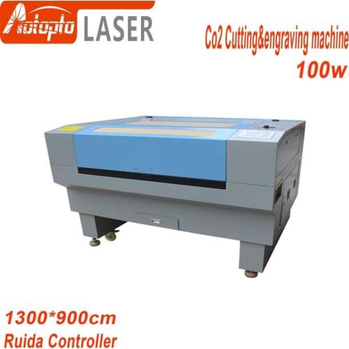 1390 laser co2 100w high power laser engraving machine, laser cutter machine, laser marking machine, working size 1300 * 900mm