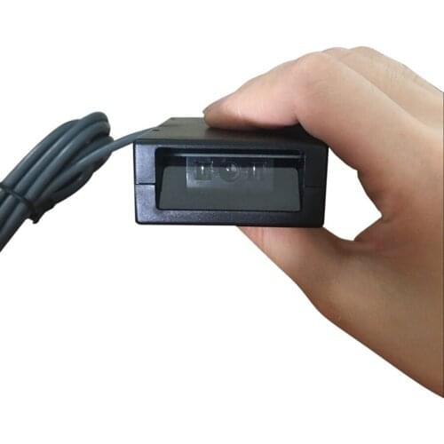 1d CCD Embedded Barcode Scanner, Fixed Mounted Barcode Reader, Mini Barcode Reading Module for ATM /Vending Machine/Locker