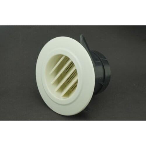 Free Shipping 70mm Mounting Dia Adjustable Disc Type Round Air Vent Outlet Ventilation Grill Cover Flange
