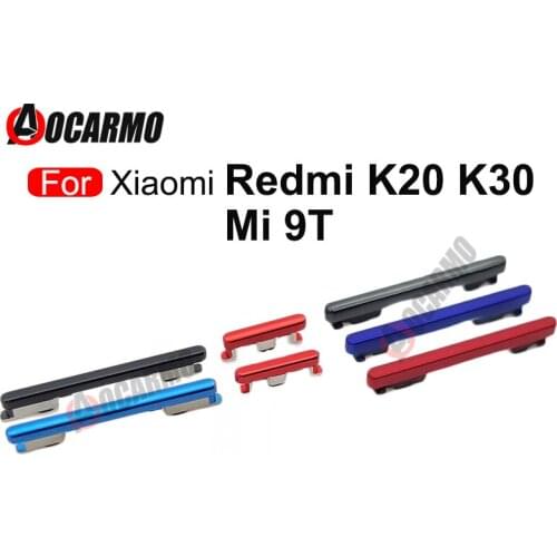 For Xiaomi Redmi K20 K30 Volume Up Down Power On Off Side Key Button For Xiaomi Mi 9T Replacement Repair Parts