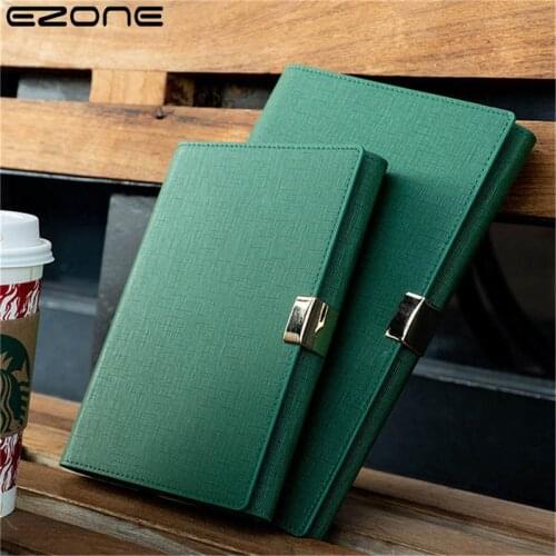 EZONE 25K/42K Light luxury office Business High-grade Notebook Loose Leaf Binder Spiral Notebook 6 Hole Metal buckle Diary