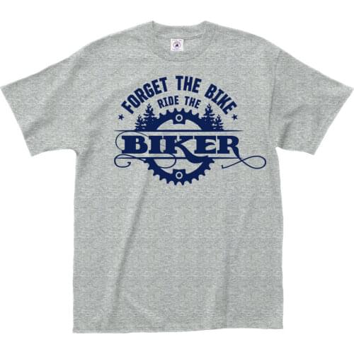 Bike Bicycle Cycling T Shirt Ride The Biker Triathlon Athlete Humor New Famous Brand Men Tops Tees Brand Slim Clothing T Shirts