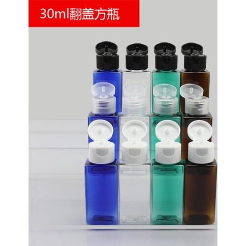 Cosmetics Packing Bottle 30ml Plastic Clamshell Trial Bottle 20pcs/lot