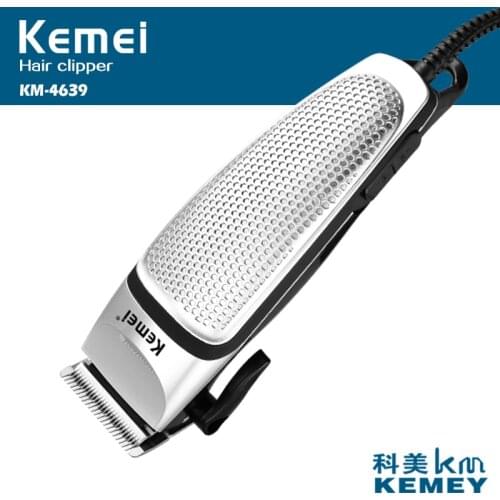 Kemei Electric Clipper Mens Hair Clippers Trimmer Household Low Noise Beard Machine Personal Care Haircut Tools KM-4639