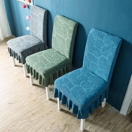Washable Gray Chair Covers High Elastic Fabric Chair Seat Stool Covers Spandex Wedding Slipcovers For Dining Room Banquet