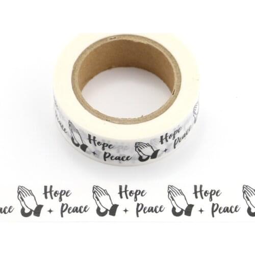 Hope Peace Washi Tape set Adhesive Tape DIY Scrapbooking Sticker Label Japanese Stationery