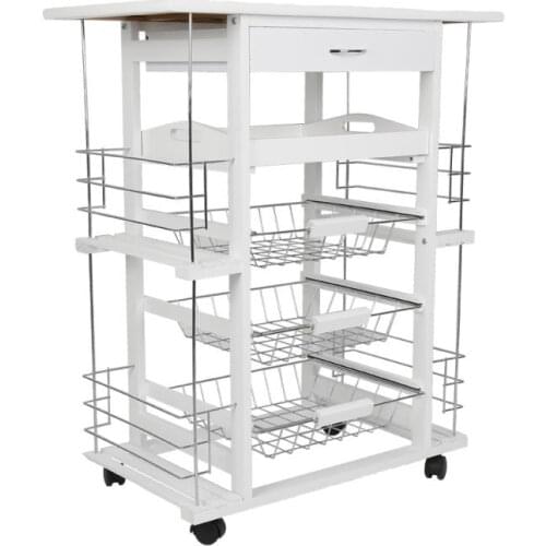 Stainless Steel Shelf Floor Multi-layer Storage Rack Bathroom Toilet Belt Wheel Removable Floor Finishing Shelf Storage Rack HWC