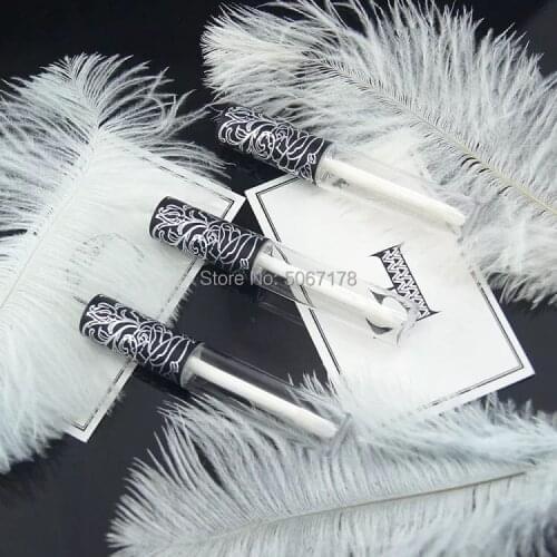 20/50/100pcs 4ml Empty Transparent Lip Gloss Tubes Plastic Lip Balm Bottle Portable Mini Cosmetic Sample Packaging Container