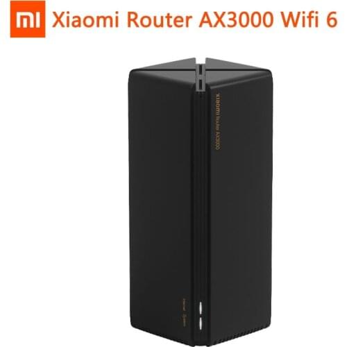 New Xiaomi Router AX3000 Wifi 6 Mesh 3000Mbps 5 Core Gigabit 2.4G 5.0G Dual-Band Router Wifi Repeater 4 High Gain Antennas PPPOE
