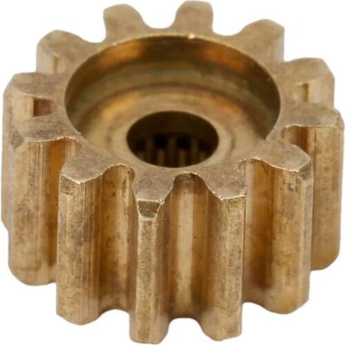 4305‑0025‑0012 Servo Gear 12 Tooth Brass Gear 25 Tooth Spline MOD 0.8 Gear Replacement Servo Parts Accessories