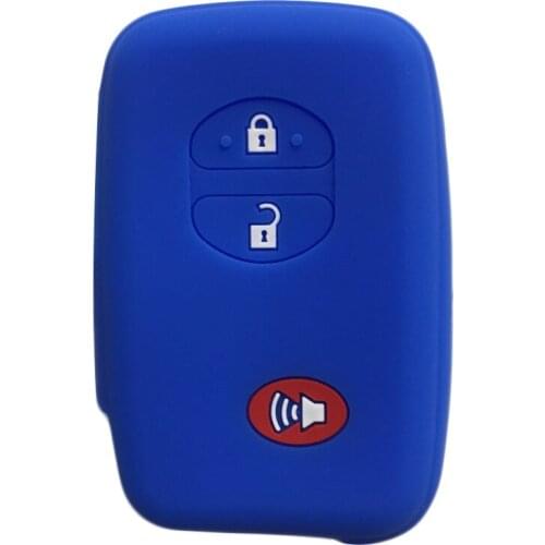 Silica Gel Case Key Cover for Toyota Yaris Rav4 Prius Avalon Camry Landcruiser 4-Runner Ractis Vios Vitz Key Cover Cap Shell Set