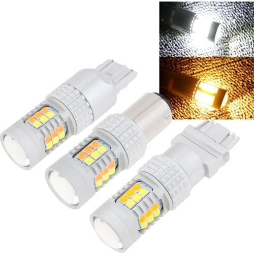 Super Bright Canbus 1156 1157 7443 7440 Car LED Turn Signal Lamp 20W Power Brake Lamp DRL Daytime Running Lights For Car Auto