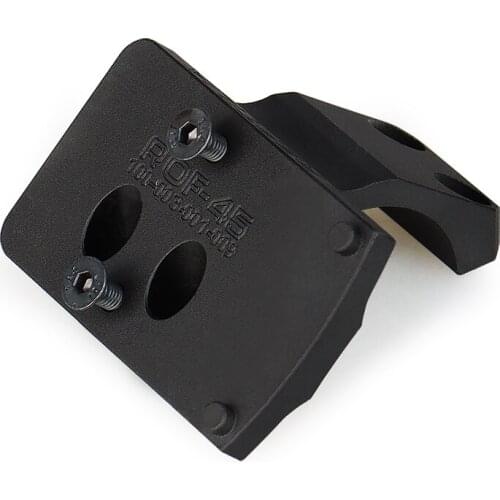 Tactical 30mm Diameter 45° RMR Scope Mount Red Dot Sight Base Bracket Airsoft Airgun Hunting Plate for RMR SRO Scope HK22-0256