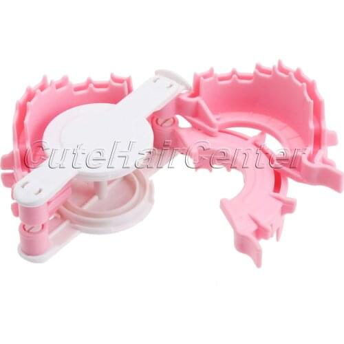 High Quality Heart Shape Pom Pom Maker Fluff Ball Weaver Baby Knitting Craft Tool Large DIY Set