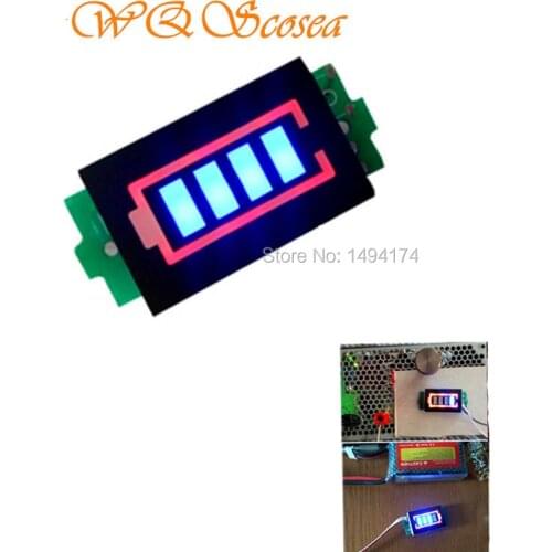 WQScosea Q8S-327 4 Series 4S 18650 Lithium Battery Capacity Indicator Module Display Board Power Level Tester Meter Li-po Li-ion