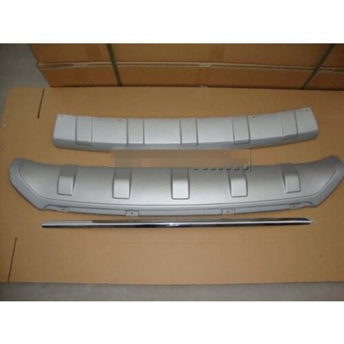 ABS front and rear Bumper Protector Skid Plate cover fit for hyundai IX35 2010-2012 Auto parts