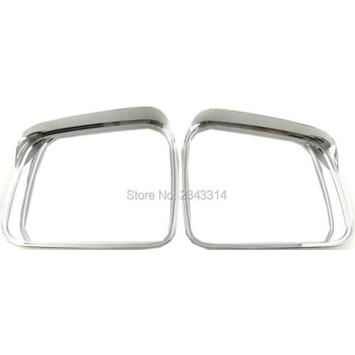 For Jeep Grand Cherokee 2010-2018 ABS Door Side Wing Rear View Mirror Rain Eyebrow Shield Cover Mirror Visor Shade Car Accessory