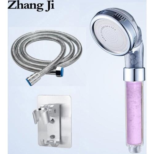 ZhangJi Bathroom Aroma skin care SPA Shower Head Lemon/Lavender Scent High Pressure Spray Nozzle Anion Filter Showerhead