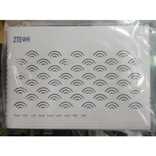 ZTE GPON ONU ZXHN F612W with 2 ethernet ports+1 voice port+wifi, ZXHN F612W router, SIP or H.248 protocol