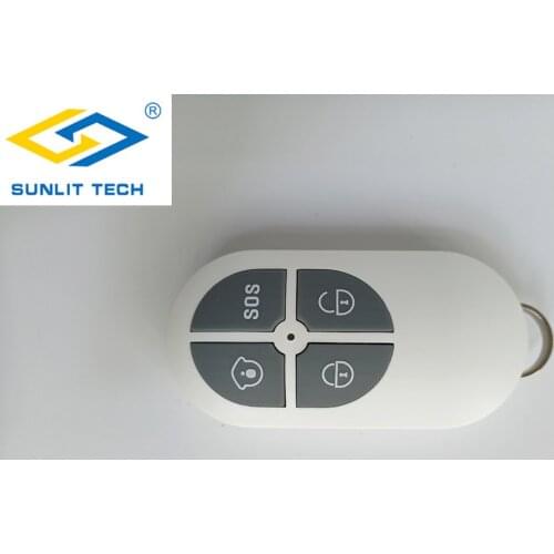 1pc Wireless Portable Alarm Remote Controller Four Buttons Key Fobs for Focus ST-IIIB ST-IIIGW ST-VGT ST-V GSM Intruder Alarm