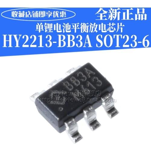 10PCS/LOT HY2213-BB3A SOT23-6 BB3A New Original In Stock