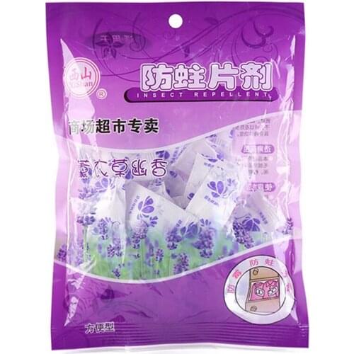 30pcs/pac Lavender Lemon Scent Natural Camphor Pills Mildew Proof Moth Camphor Pills Pest Control Wardrobe Drawer Deodorant