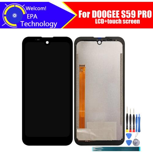 5.71 inch Doogee S59 PRO LCD Display+Touch Screen Digitizer Assembly 100% Original New LCD+Touch Digitizer for S59 PRO+Tools