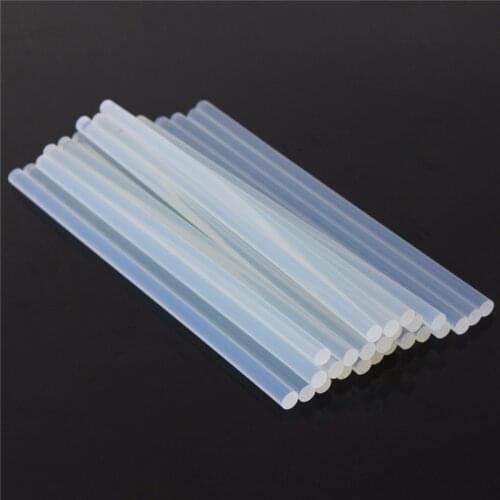 50Pcs 7mmx100/150/180/200/270/300mm Clear Glue Adhesive Sticks For Hot Melt Glue sticks for Glue Gun Car Audio Craft Alloy