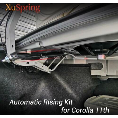 For 2012-2019 Toyota Corolla Axio E160 E170 11th Car Tailgate Auto-rising Lifting Kit Strut Bars Spring Rods Styling