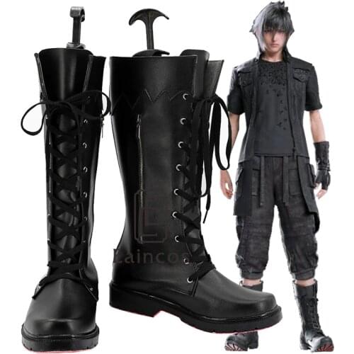 Game Final Fantasy XV Noctis Lucis Caelum Boots Cosplay Party Custom Made Shoes