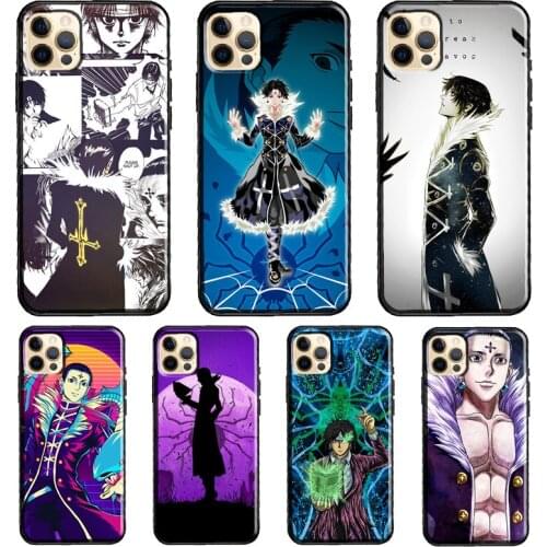Chrollo Lucilfer Chains HxH Anime Soft Cover For iPhone 11 12 Pro Max XS XR X 12 mini SE 2020 5S 6S 7 8 Plus Phone Case