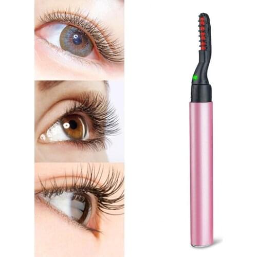 Electric Eyelash Curler Constant Temperature Quick Heating Painless Evenly Applied Heat Electric Eyelash Curler for Girl