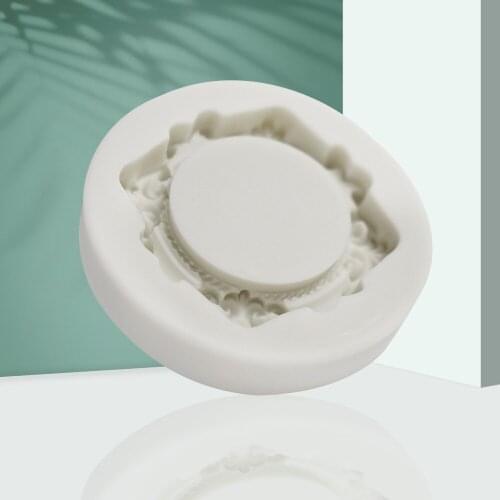 Photo Frame Lace Silicone Cake Mold Fondant Mold Cake Decorating Tools Gmpaste Chocolate Mould Cake Mould