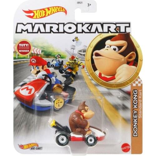 Hotwheels Hot Wheels Mario Kart Character Vehicles GBG25 - Donkey Kong - Standard Kart