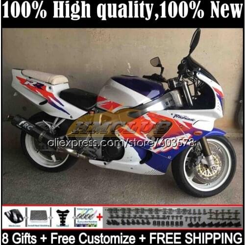 Body For HONDA CBR900RR CBR 893RR 1989 1990 1991 1992 1993 30CL.0 CBR900 CBR893 RR CBR893RR 89 90 91 92 93 Fairing repsol blue