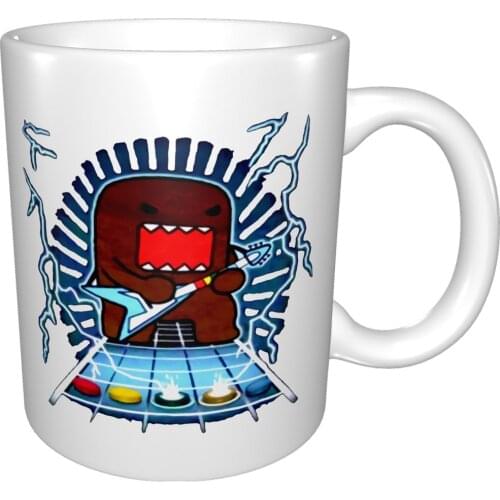 Domo Kun Guitar Hero Mug Coffee Cup Coffee Mug Copper Cookware Mug With Lettering Cs Go