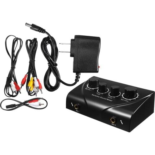 Mini Audio Sound Mixer Mixing Console for Home Theater Karaoke Singing