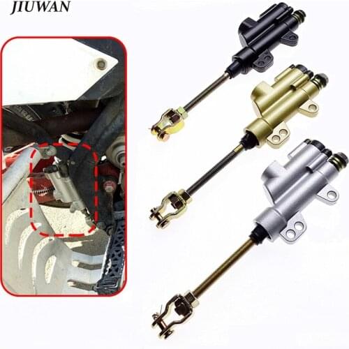 1 Pcs Motorcycle Gold Rear Brake Master Cylinder Pump For ATV Taotao Coolster Baja BMS Roketa Dirt Pit Bike Quad 50 90 110 125cc