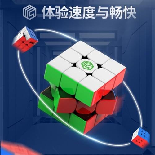 New MS3-V1 Magnetic Speed Professional Cubo Magico Dual Positioning ms 3x3x3 Smooth Toys For Adults Educational Games For Kids
