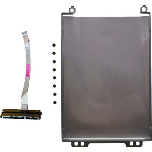 New Hard Disk Drive HDD Caddy Bracket Tray+ SSD HDD Cable For Lenovo Ideapad L340-17 L340-17IRH 17API NBX0001NV00 NBX0001NV10
